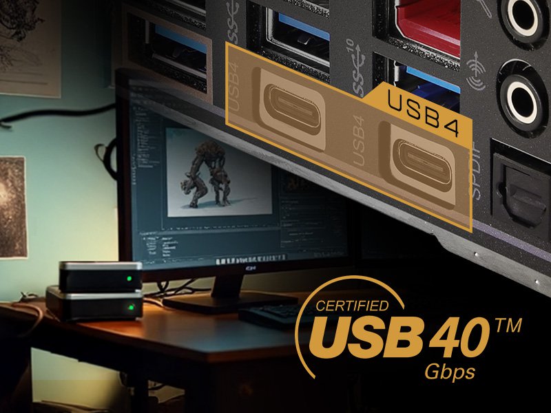 Enhanced USB4 Type-C